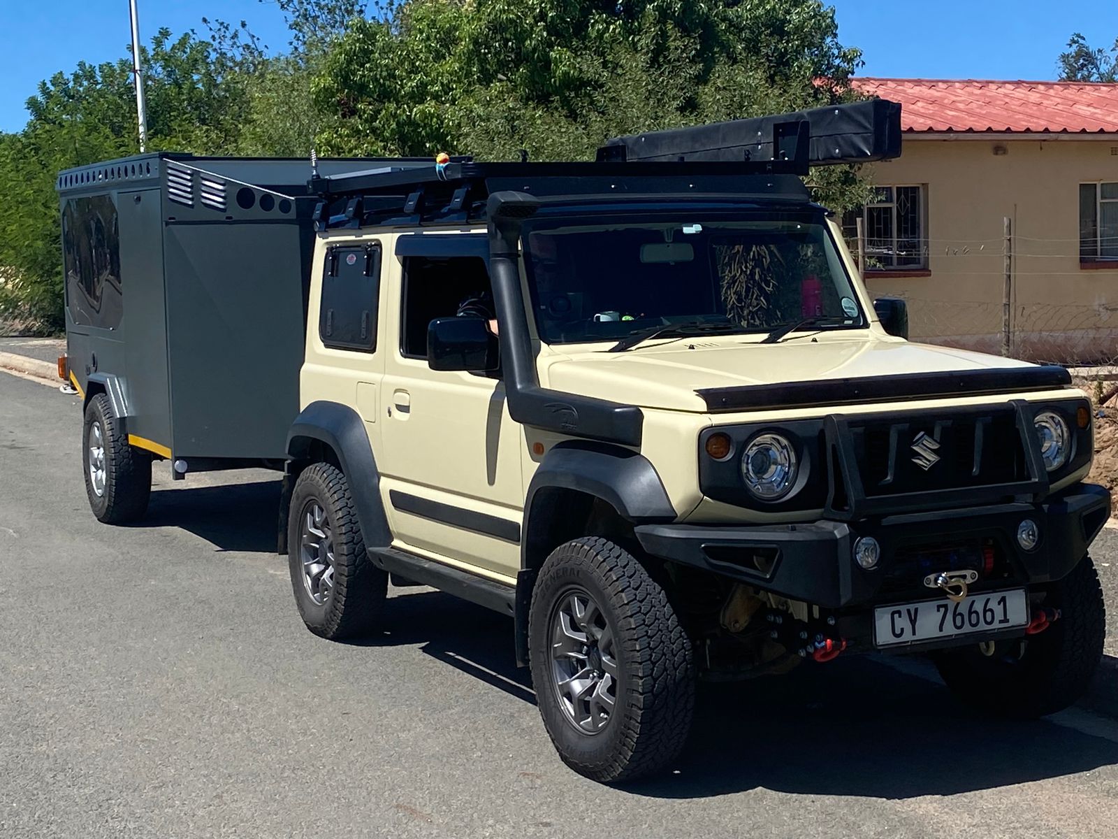 Peacock Camper rear view